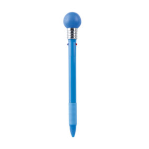 Elabuga Penna a 2 colori con luce Scrittura Penne in plastica Plastica Azzurro 6 x 0