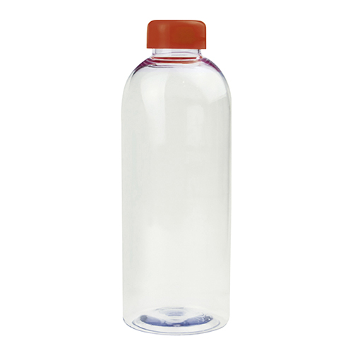 Bottiglia trasparente da 1 litro con tappo colorato - Casa